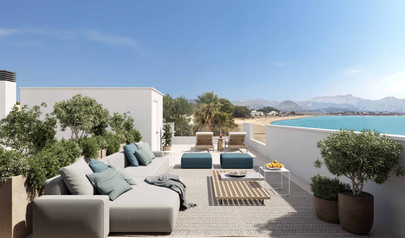 Sea View Townhouse Alcudia
