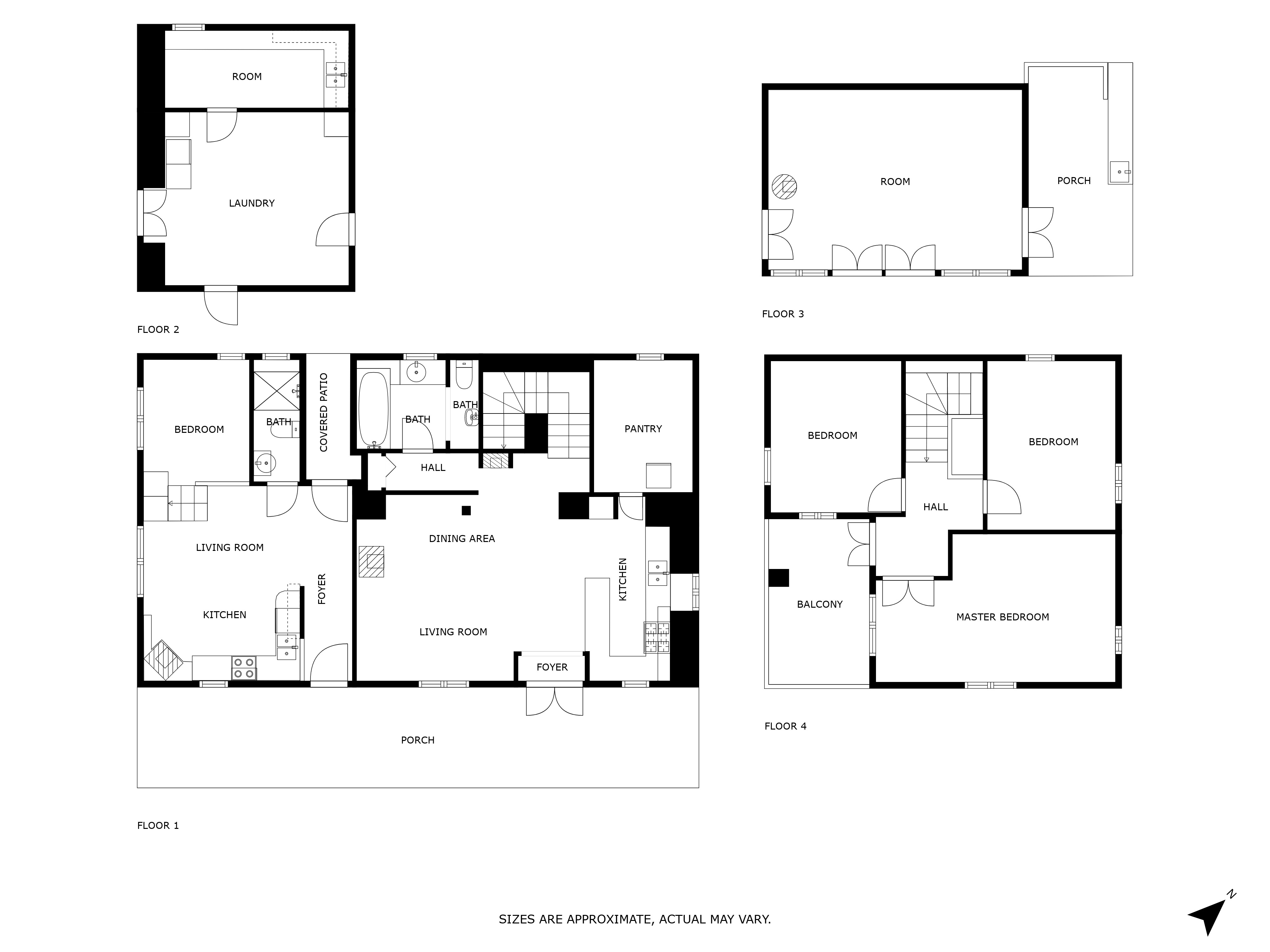 Country home on large plot in a private location