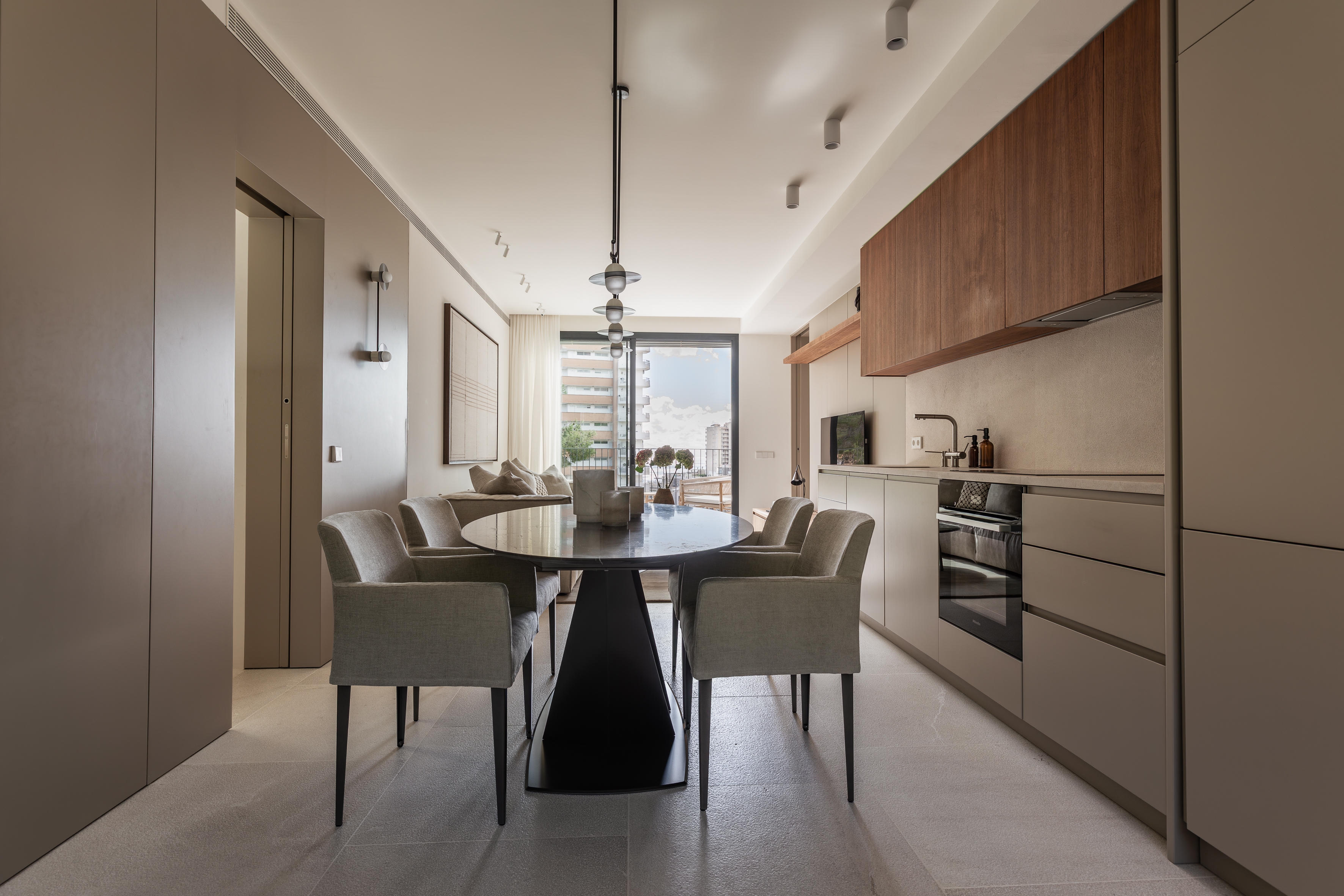 Penthouse with pool in Cala Major