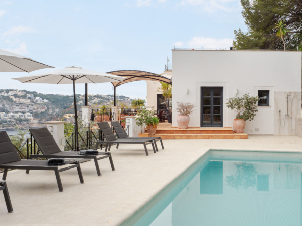 Stunning Mediterranean sea-view villa with panoramic terraces in Port d’Andratx