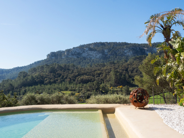 Detached house with pool and garden in Puigpunyent